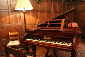 The Stodart piano at Chawton House Library