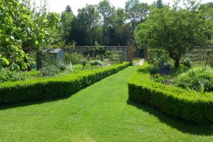 The Walled Kitchen Garden, built by Jane Austen's brother Edward