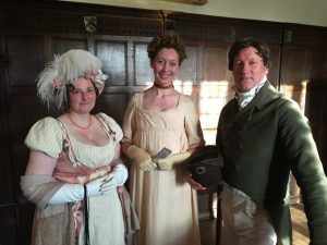 Hampshire regency dancers at EH talk