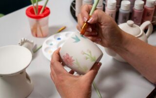 Pottery Painting & Picnic at the Dyers Barn